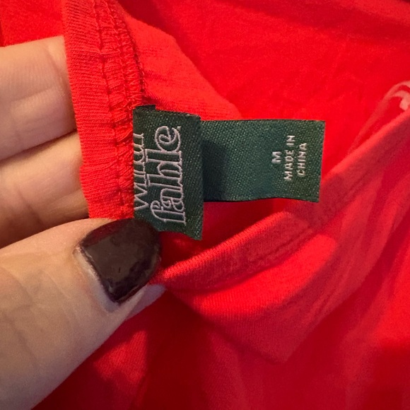 wild fable Strapless Red Tiered Dress - Picture 5 of 5